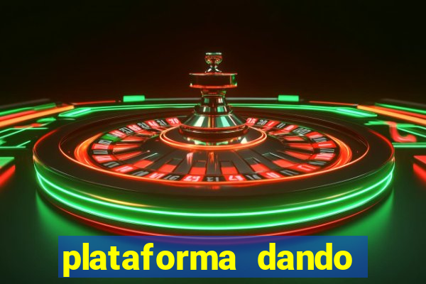 plataforma dando bonus de cadastro